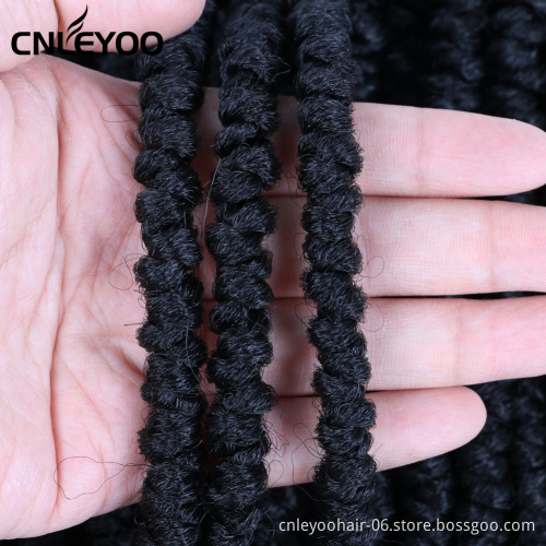 New Spring Senegalese Crochet Hair 12 Inch Curly End Senegalese Twist Crochet Braids For Women